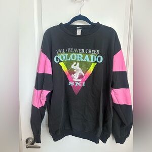 Vintage Ski Snowboard Winter Apres sweatshirt